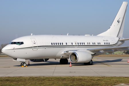 Boeing 737-7FY(BBJ) авиакомпании Jet Air Group