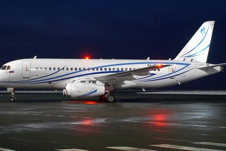 Sukhoi SuperJet 100-95LR Gazprom avia Airlines
