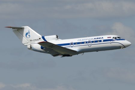 Yak-40K Gazprom avia Airlines