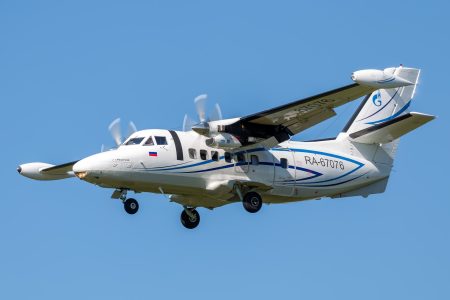 Let L-410 Turbolet авиакомпании Газпром авиа