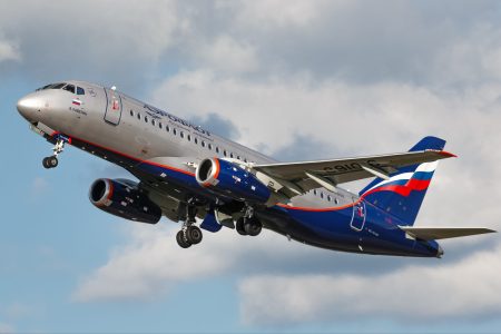 Sukhoi SuperJet 100 авиакомпании Аэрофлот — Российские авиалинии